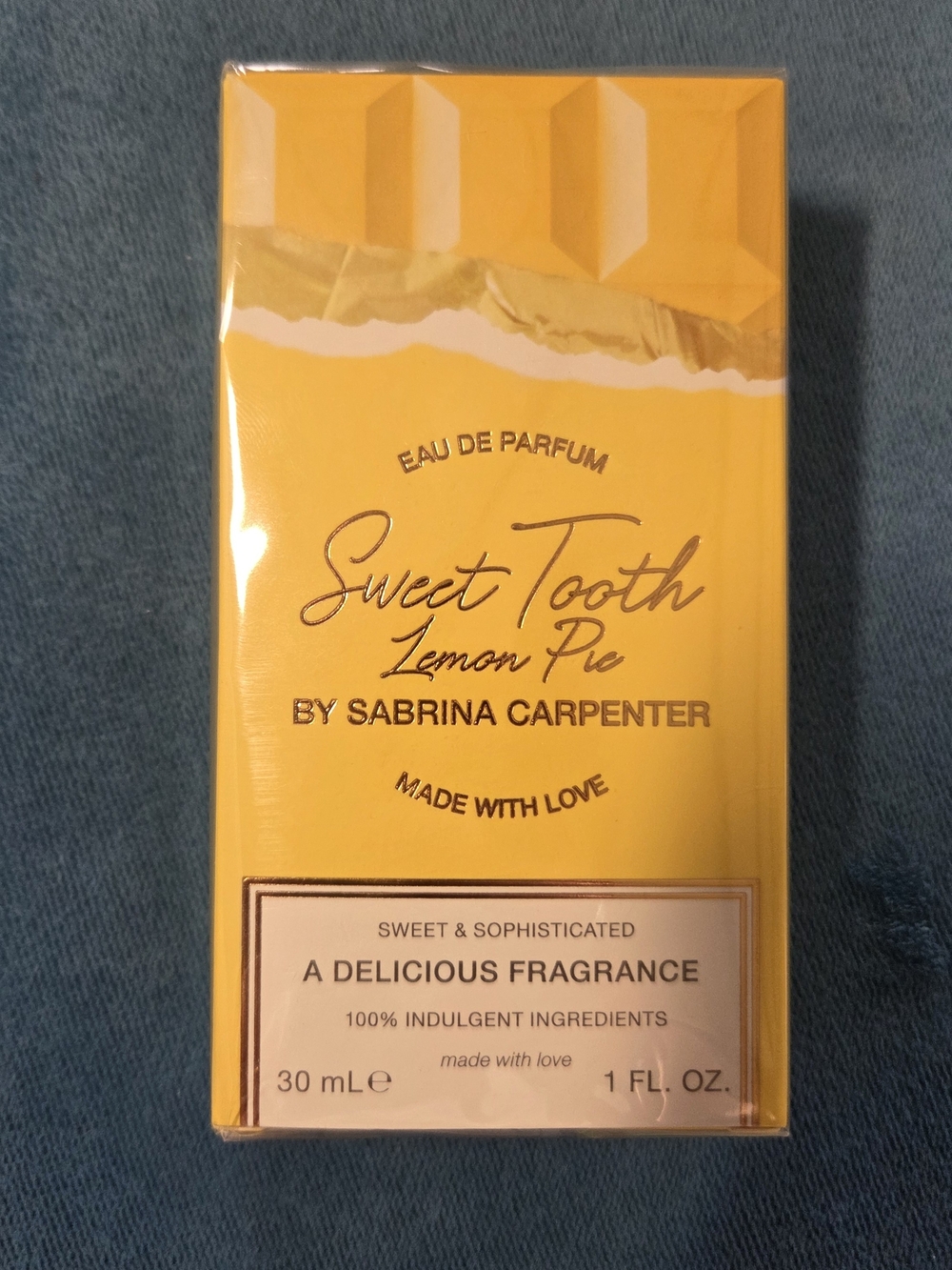 Sabrina Carpenter Sweet Tooth Lemon Pie Full Size Bottle